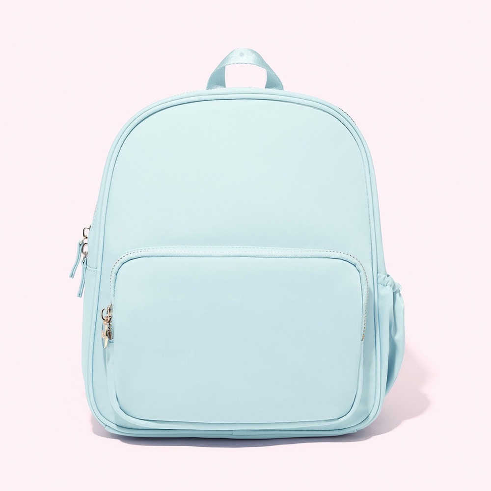 Stoney Clover Lane SCL Mini Backpack Sky Kids Nylon Backpack Light Blue